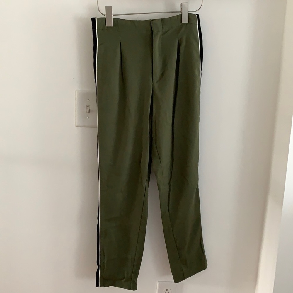 ZARA joggers size 26 OLIVE GREEN
